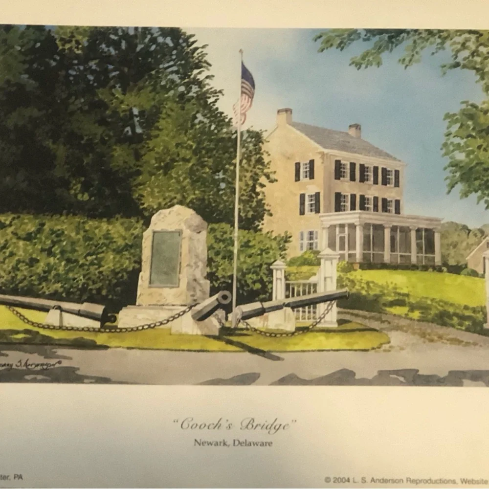 Cooch’s Bridge By Larry S. Anderson - Picture 2 of 10